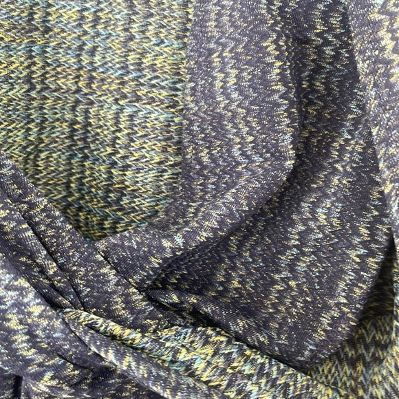 Anne Matthew Nursing Dress Spacedye Yarn Knit Stretch Jersey size S - Picture 6 of 9